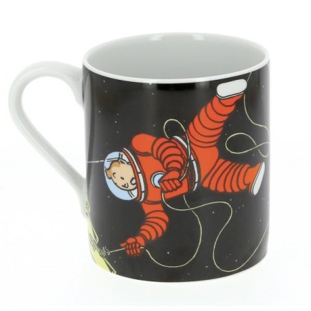 Tintin - Mugg - Tintin och Haddock Månen