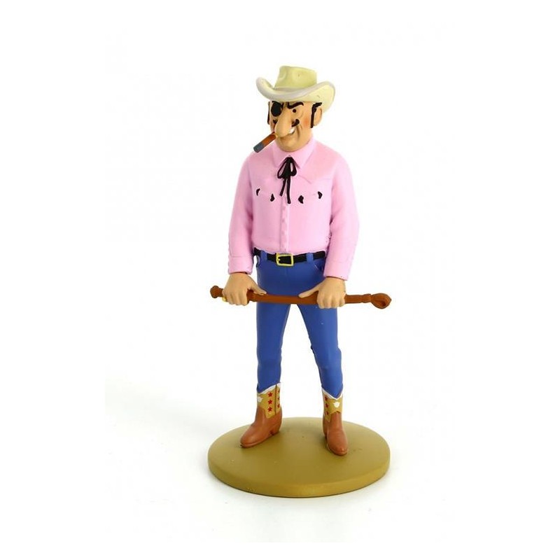 Tintin - Statyett - Rastapopoulos med piska