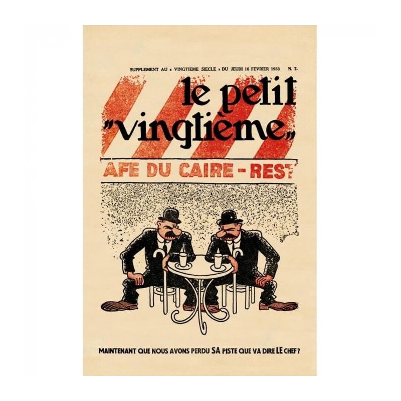 Poster - Le Petit Vingtième: Faraos Cigarer (1933)