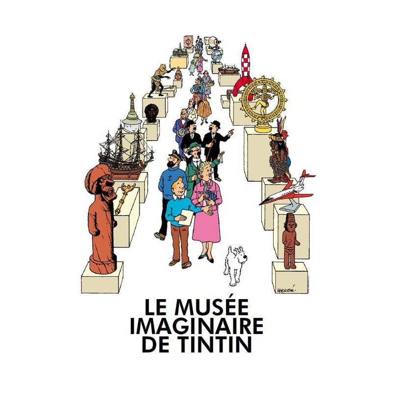 Poster - le musée imaginaire de Tintin - Tintins museum