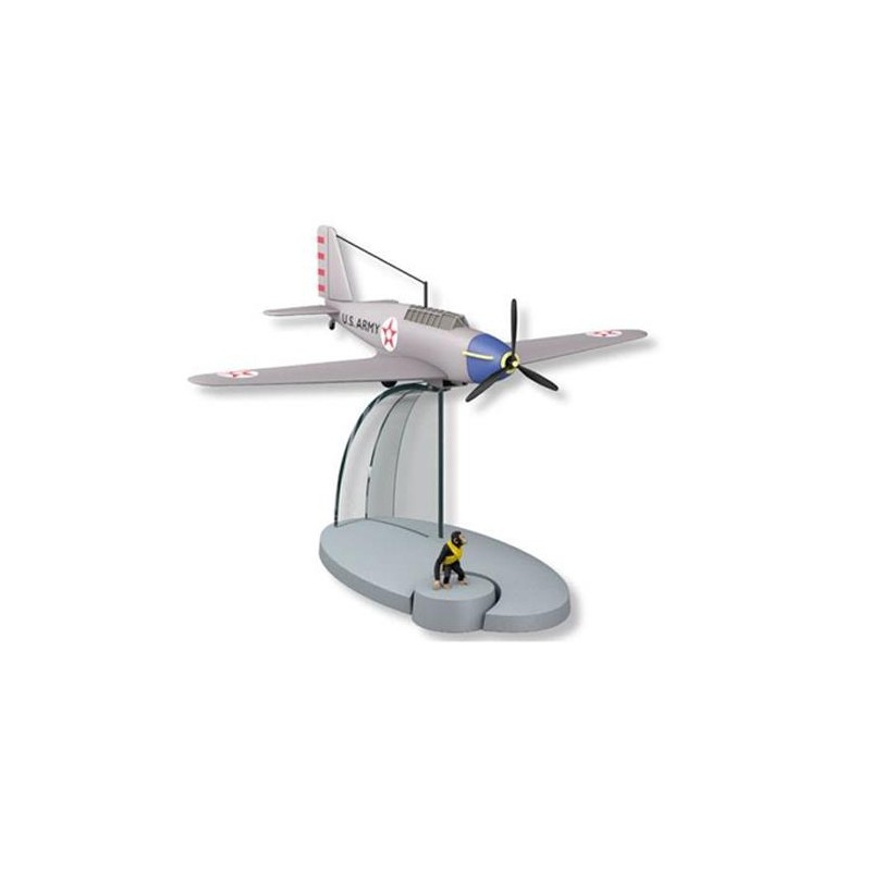 Tintin - US Fighting Plane - Jo, Zette & Jocko