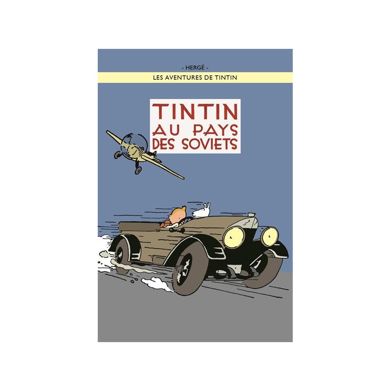 Poster - Tintin au pays de Soviets - Tintin i Sovjet