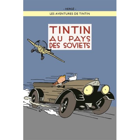 Poster - Tintin au pays de Soviets - Tintin i Sovjet