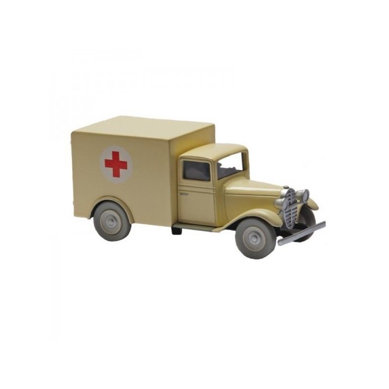 Tintin - The ambulance of the lunatic asylum