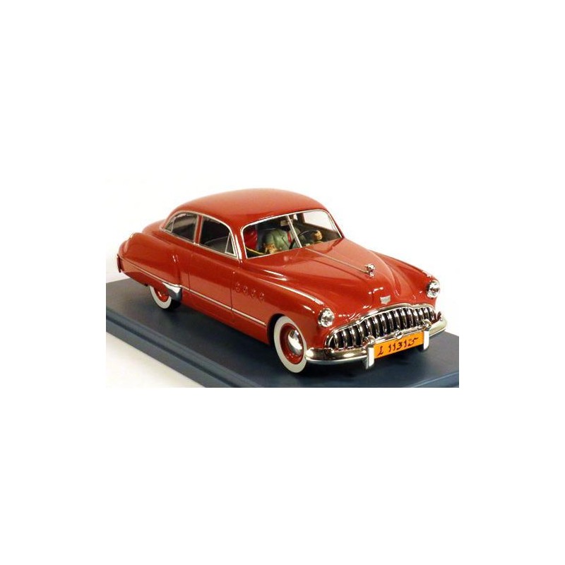 Tintin - 1:24 Modellbil 23 - Buick Roadmaster