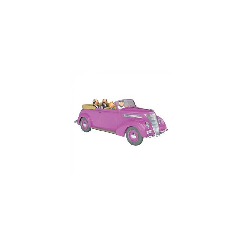 Tintin - 1:24 Modellbil 65 - Dupond & Duponts  Ford V8