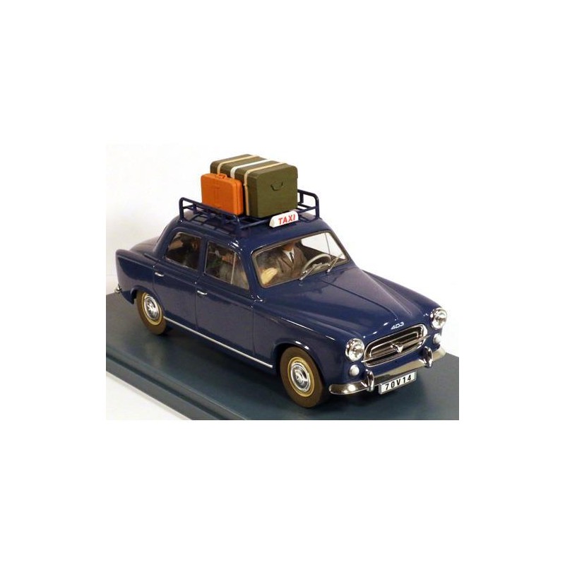 Tintin - 1:24 Modellbil 37 - Marlinspike Taxi
