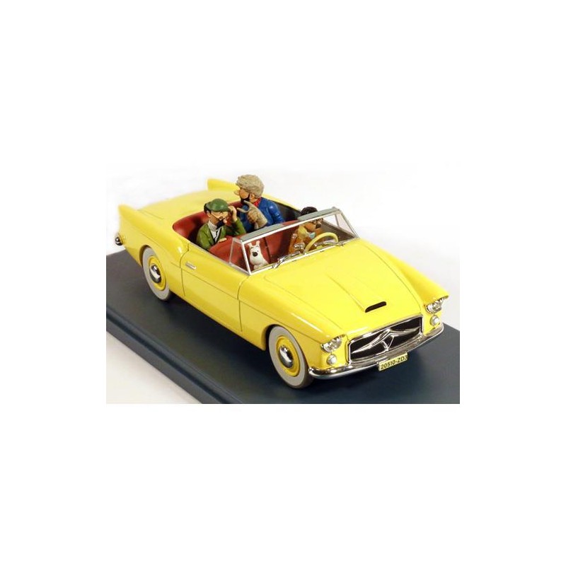 Tintin - 1:24 Modellbil 24 - Borduria Convertible