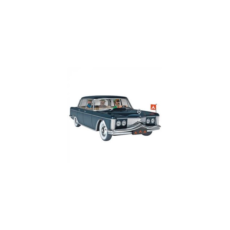 Tintin - 1:24 Modellbil 64 - Officiel Mercedes 600