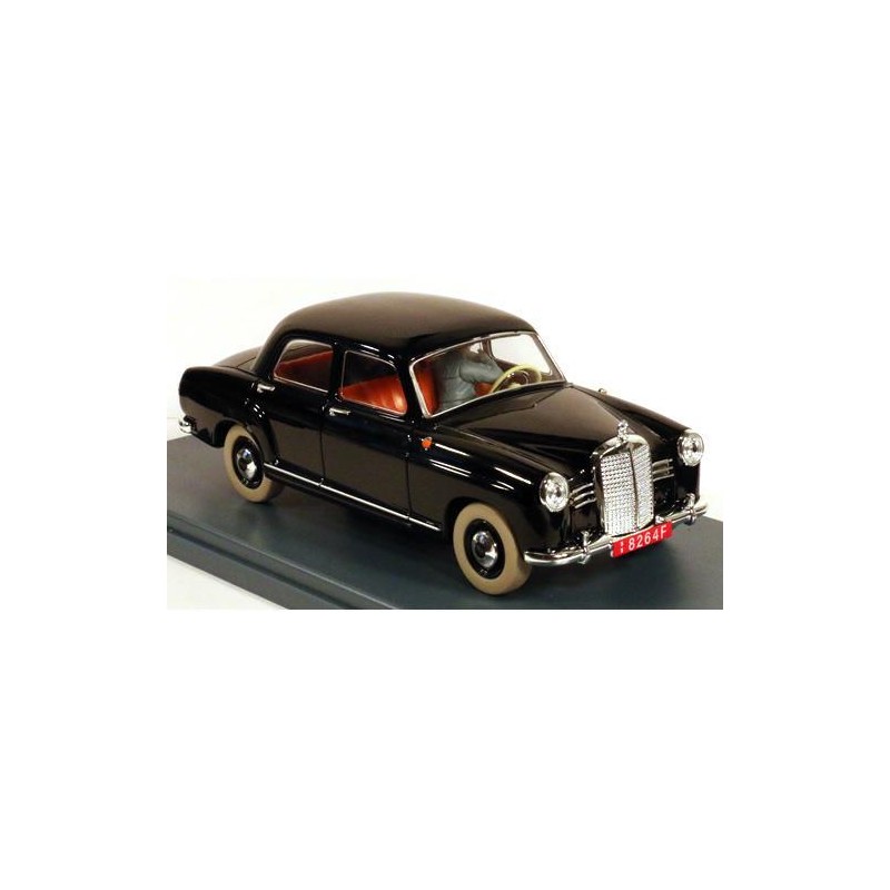 Tintin - 1:24 Modellbil 43 - Mercedes 180