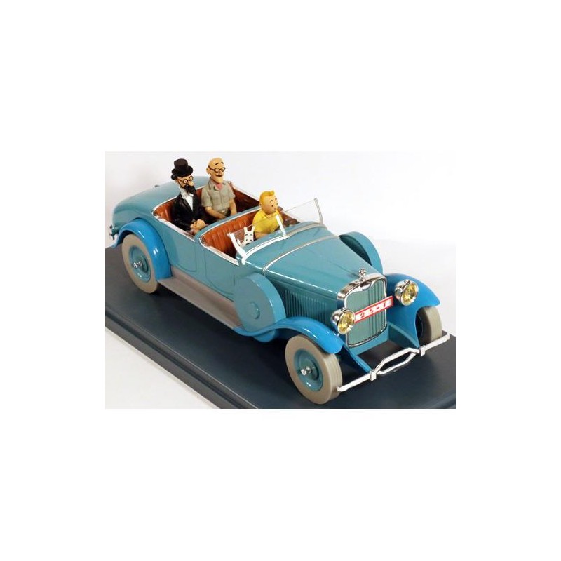 Tintin - 1:24 Modellbil 10 - Lincoln Model L