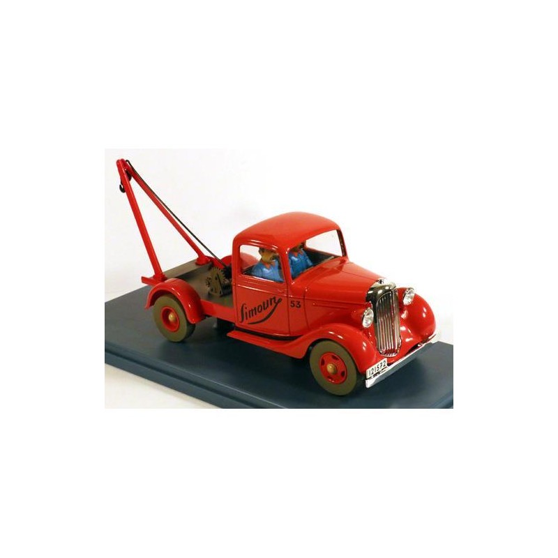 Tintin - 1:24 Modellbil 33 - Tow Simoun