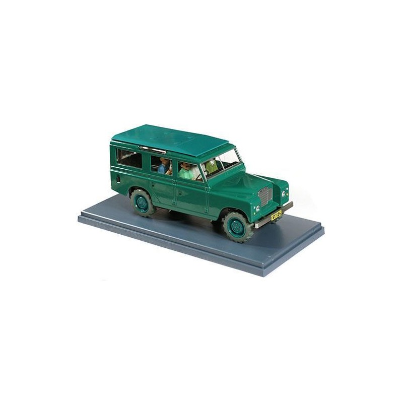 Tintin - 1:24 Modellbil 57 - Trenxcoatl Land Rover