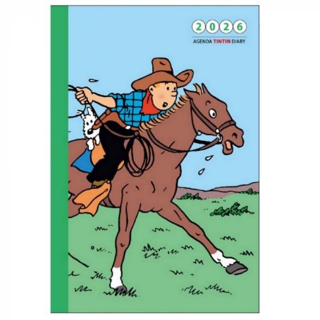 Tintin - Kalender bok 10 x 15 cm 2026