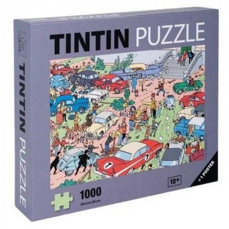 Tintin - Pussel - Rally