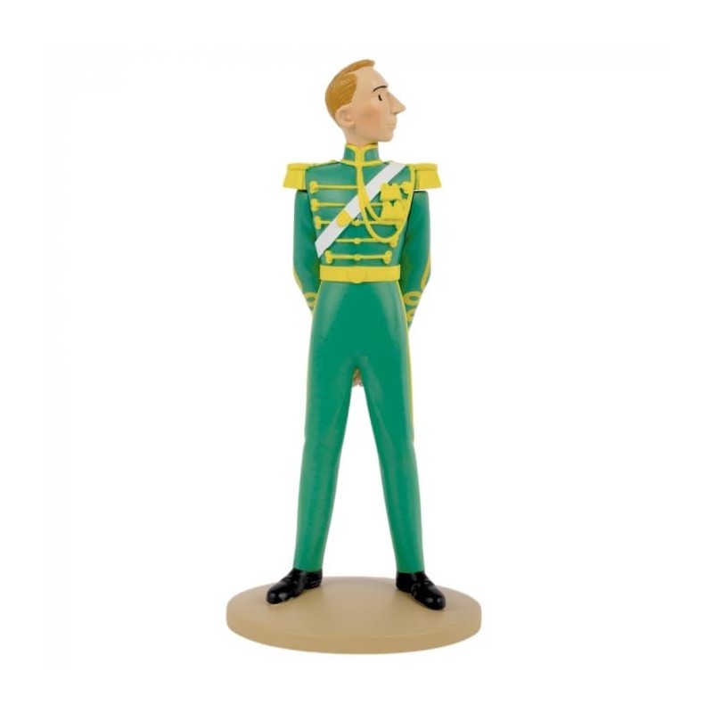 Tintin - Statyett - Hergé som officer