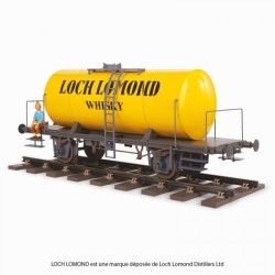 Tintin - Loch Lomond tågvagn med Tintin & Milou – 77 cm