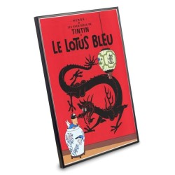 Tavla - Tintin Le Lotus Bleu - Tintin Blå Lotus